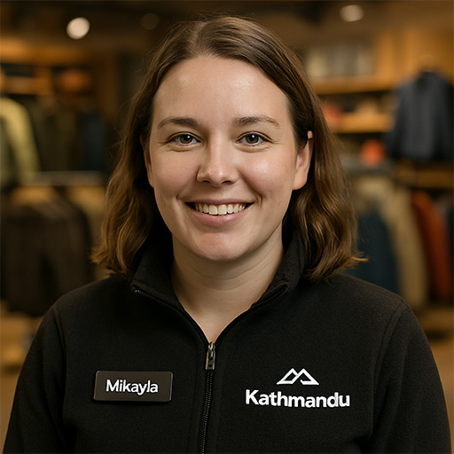 Mikayla from Kathmandu Riccarton